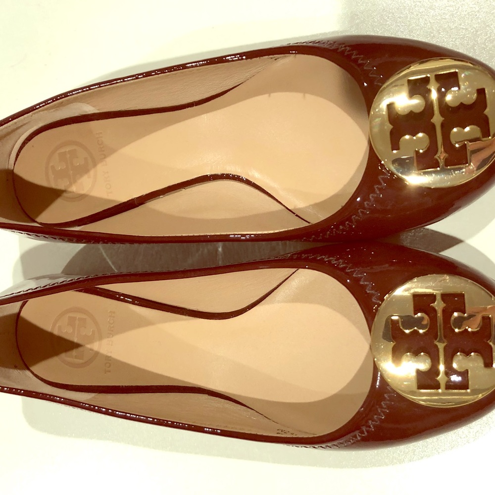 Tory Burch Flats Size 7, Gorgeous Wine Color